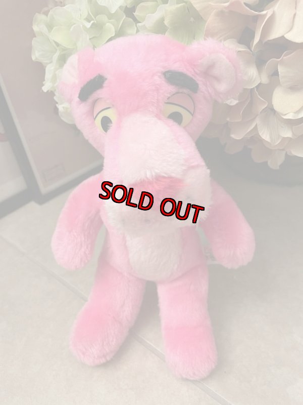 画像1: Pink Panther Stuffed Plush Doll 1980 / ピンクパンサーぬいぐるみ (1)