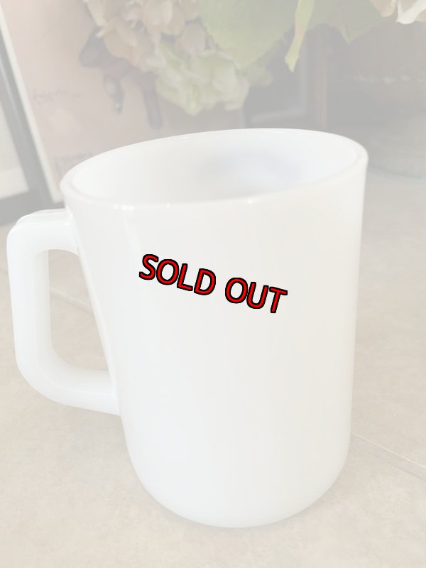画像4: Hanna Barbera Flintstones Federal milk glass mug   / フリントストーンズ　フェデラルミルクグラス　マグ (4)