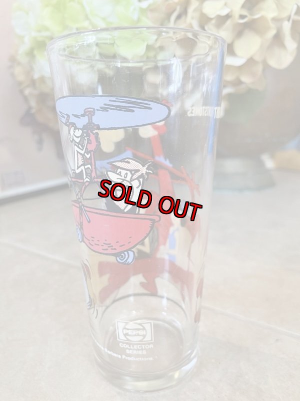 画像3: Hanna Barbera Flintstones Pepsi Family  Glass (B)  / レア！！ フリントストーンズ、ファミリーグラス (3)