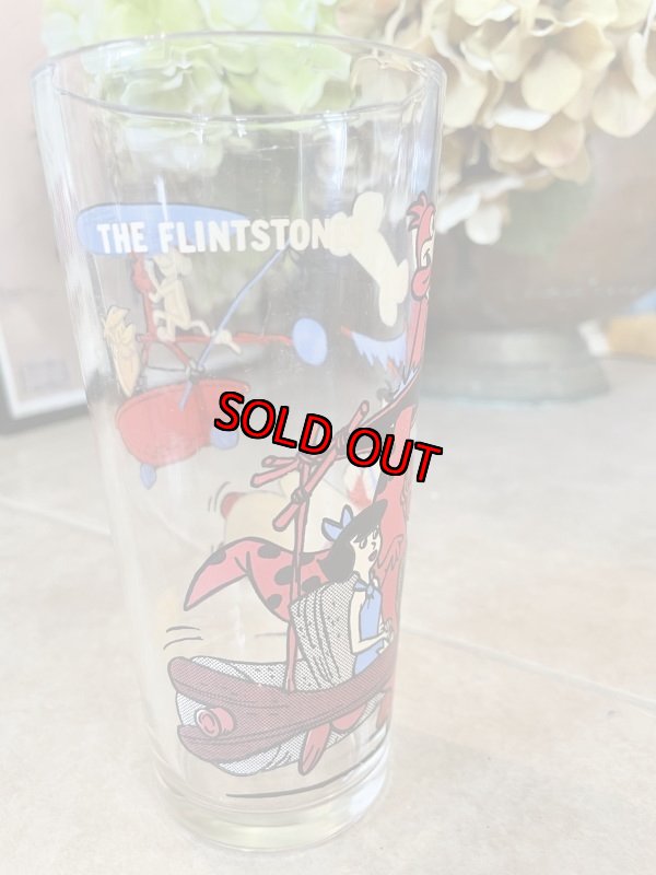 画像4: Hanna Barbera Flintstones Pepsi Family  Glass (B)  / レア！！ フリントストーンズ、ファミリーグラス (4)