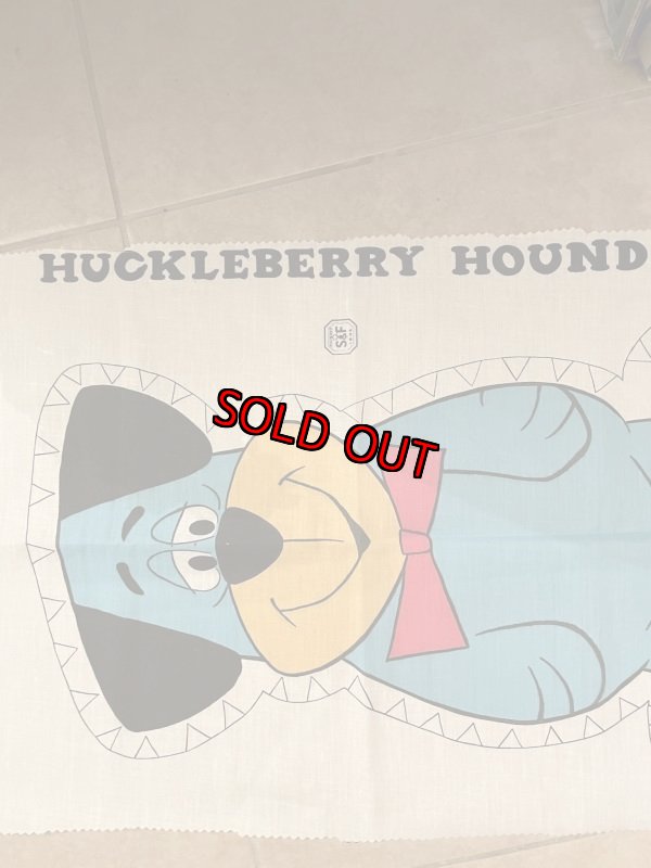 画像2:  Huckleberry Hound fabric pillow doll kit / ハックルベリーハウンド ハンナバーベラ ピロードール 生地 キット (2)