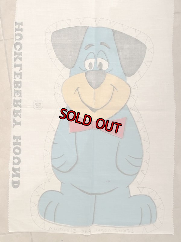 画像4:  Huckleberry Hound fabric pillow doll kit / ハックルベリーハウンド ハンナバーベラ ピロードール 生地 キット (4)