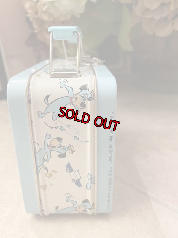 画像4: Hanna Barbera Huckleberry Hound Mini Tin Purple Lunch Box / ハックルベリーハウンド　紫色 ティン製　ミニ　ランチボックス缶 (4)