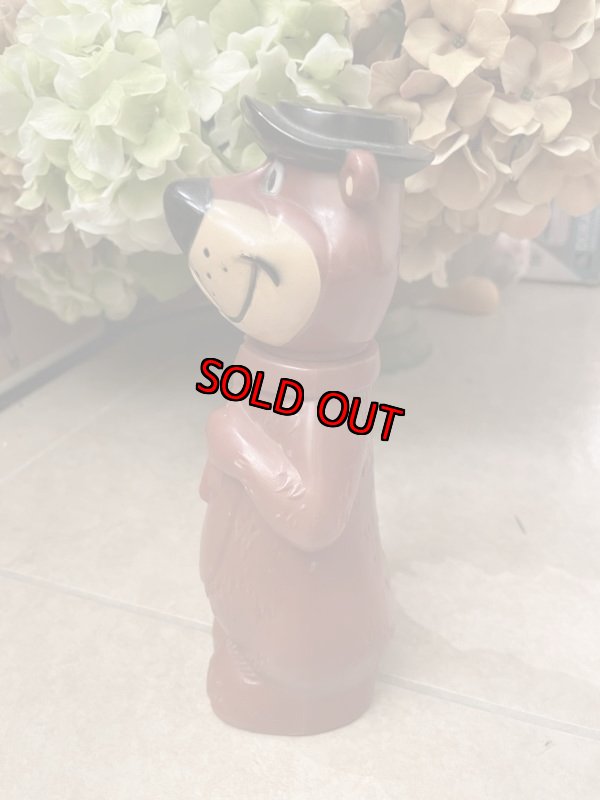 画像2: Hanna Barbera Yogi Coin  Bank / ハンナバーベラ　ヨギベア　バンク　貯金箱　60-70年代 (2)