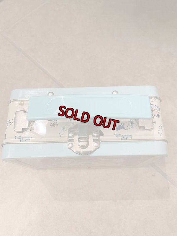 画像5: Hanna Barbera Huckleberry Hound Mini Tin Purple Lunch Box / ハックルベリーハウンド　紫色 ティン製　ミニ　ランチボックス缶 (5)