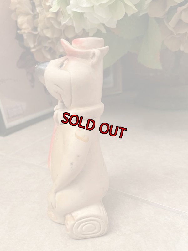 画像2: Hanna Barbera Yogi Bear Dell Squeak Doll (C) ハンナバーベラ　ヨギベア　デル社　ソフビドール　60年代 (2)