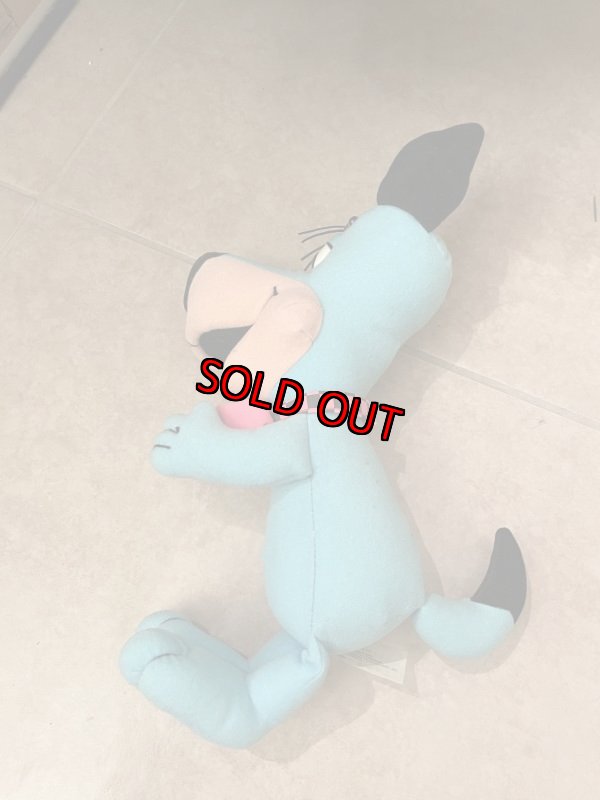 画像2: Huckleberry Hound Mattel  Cartoon Club Plush doll 1993 / ハックルベリーハウンド マテル社 カートゥーンクラブ ぬいぐるみ ドール  (2)