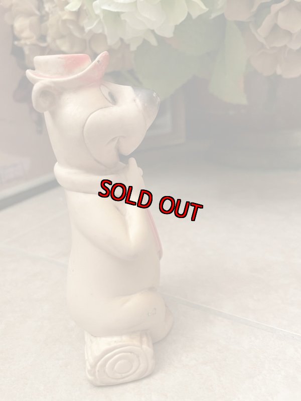 画像4: Hanna Barbera Yogi Bear Dell Squeak Doll (C) ハンナバーベラ　ヨギベア　デル社　ソフビドール　60年代 (4)