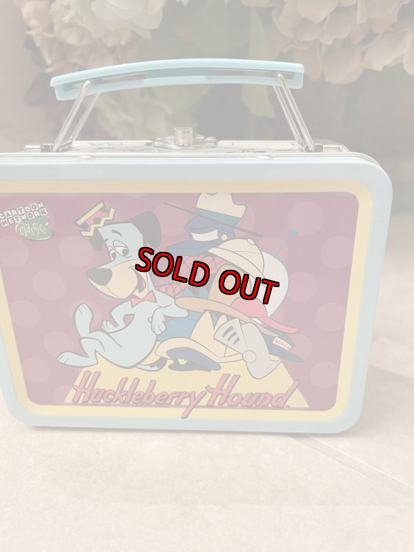 画像3: Hanna Barbera Huckleberry Hound Mini Tin Purple Lunch Box / ハックルベリーハウンド　紫色 ティン製　ミニ　ランチボックス缶 (3)