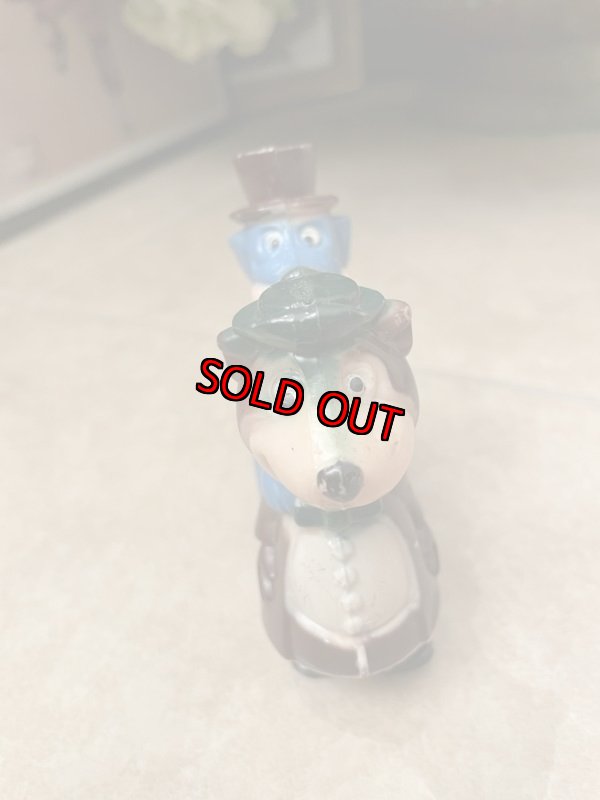 画像2: Hanna Barbera Yogi Bear & Huckleberry Hound Wind Up  With Box / ハンナバーベラ、ヨギベア 、ハックルベリーハウンド ウィンドアップ トコトコ人形 (2)