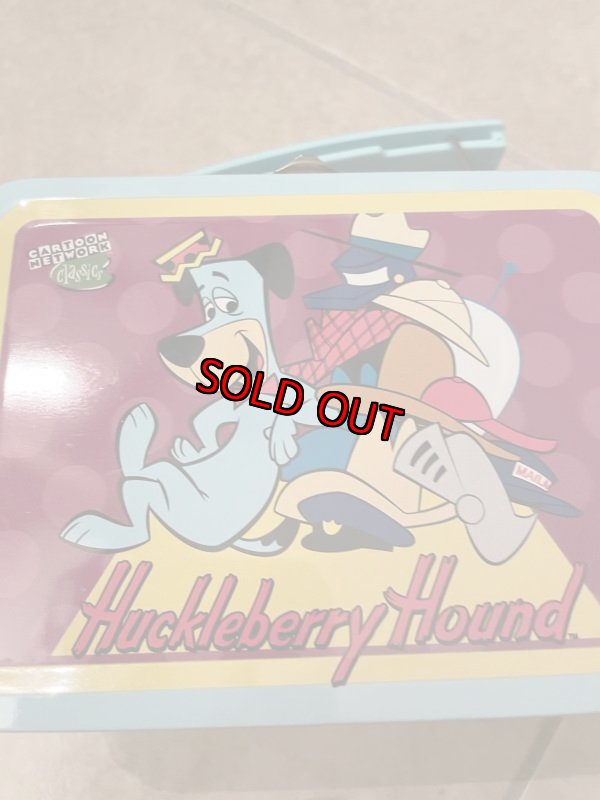 画像6: Hanna Barbera Huckleberry Hound Mini Tin Purple Lunch Box / ハックルベリーハウンド　紫色 ティン製　ミニ　ランチボックス缶 (6)