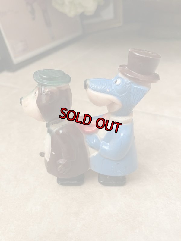 画像3: Hanna Barbera Yogi Bear & Huckleberry Hound Wind Up  With Box / ハンナバーベラ、ヨギベア 、ハックルベリーハウンド ウィンドアップ トコトコ人形 (3)