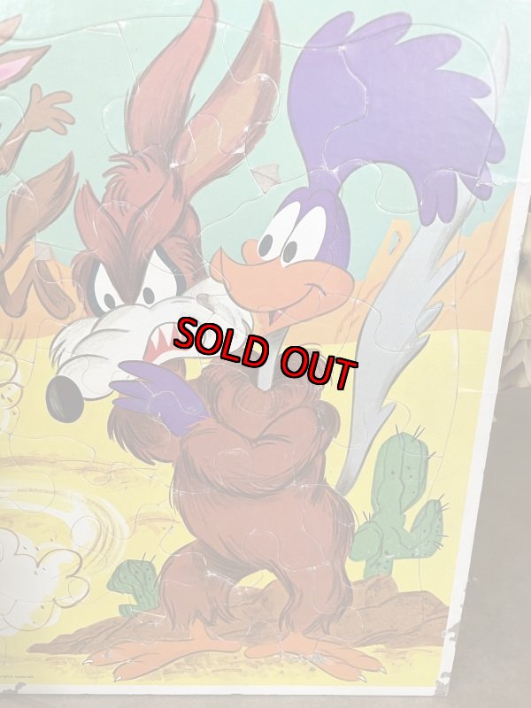 画像3:  Looney Tunes  Road Runner Puzzle 1975 /  ルーニーテューンズ   ロードランナー パズル (3)