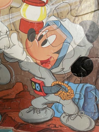 画像1: Disney Mickey & Minnie Mouse Freme  Puzzle / ディズニーのミッキー&ミニーマウス　フレーム　パズル