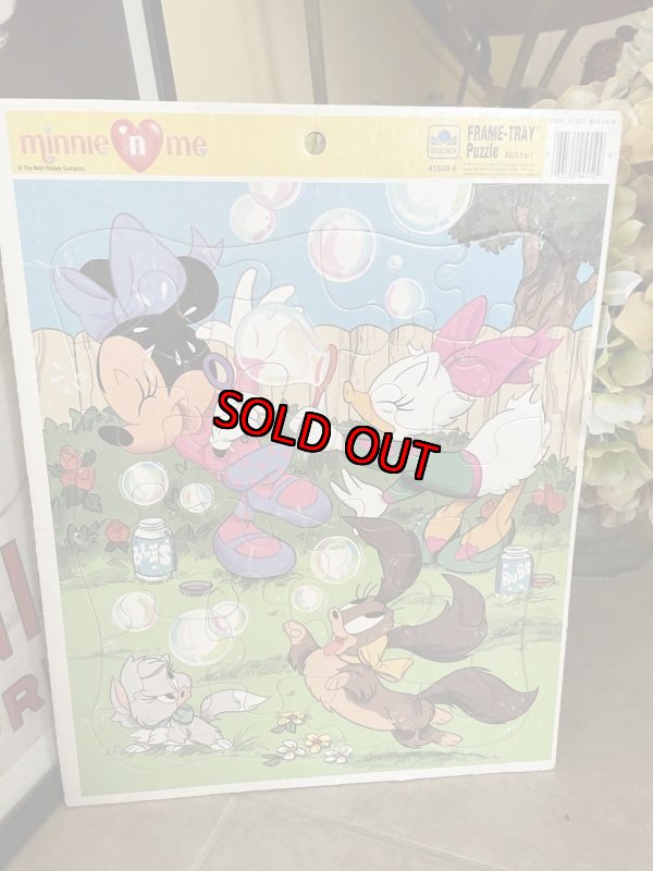 画像1: Disney Minnie Mouse Freme  Puzzle / ディズニーのミニーマウス　フレーム　パズル (1)