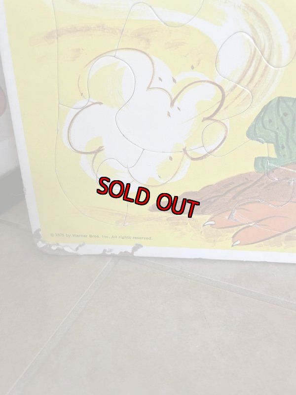 画像5:  Looney Tunes  Road Runner Puzzle 1975 /  ルーニーテューンズ   ロードランナー パズル (5)