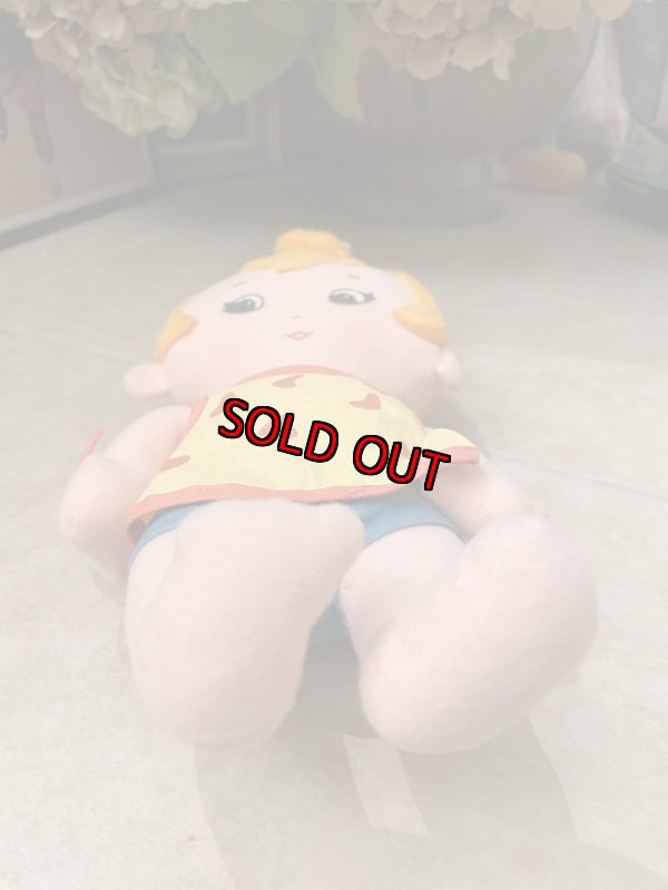 画像5: Hanna Barbera Flintstones knickerbocker Pebbles Fabric Doll  1972 / フリントストーン　ペブルス　ニッカーボッカー　布　ドール (5)