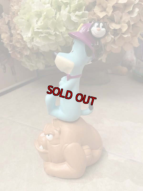 画像2: Huckleberry Hound Babble Bath Soaky Bottle 1996 / ハンナバーベラ ハックルベリーハウンド バブルバス ボトル (2)