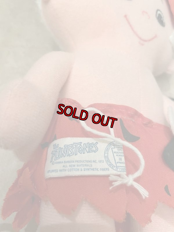 画像6: Hanna Barbera Flintstones knickerbockers  Bamm Bamm  Fabric Doll 1972 / フリントストーン　バンバン　布　ドール (6)