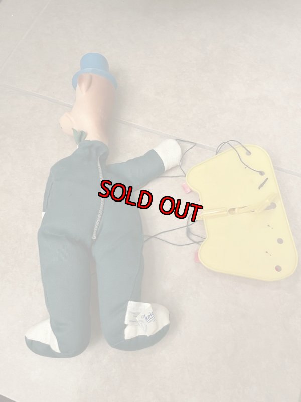 画像2: Hanna Barbera  Hucklebrry Houned knickerbocker Rubber Face Puppet 60‘s / ハックルベリーハウンド ニッカーボッカー社 マリオネット 操り人形 (2)