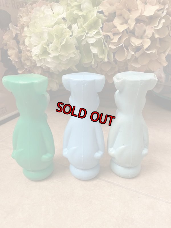 画像3: Hanna Barbera Huckleberry Hound  Bowling Pin 3 Set / ハンナバーベラ　ハックルベリーハウンド　ボーリングピン　3本セット (3)