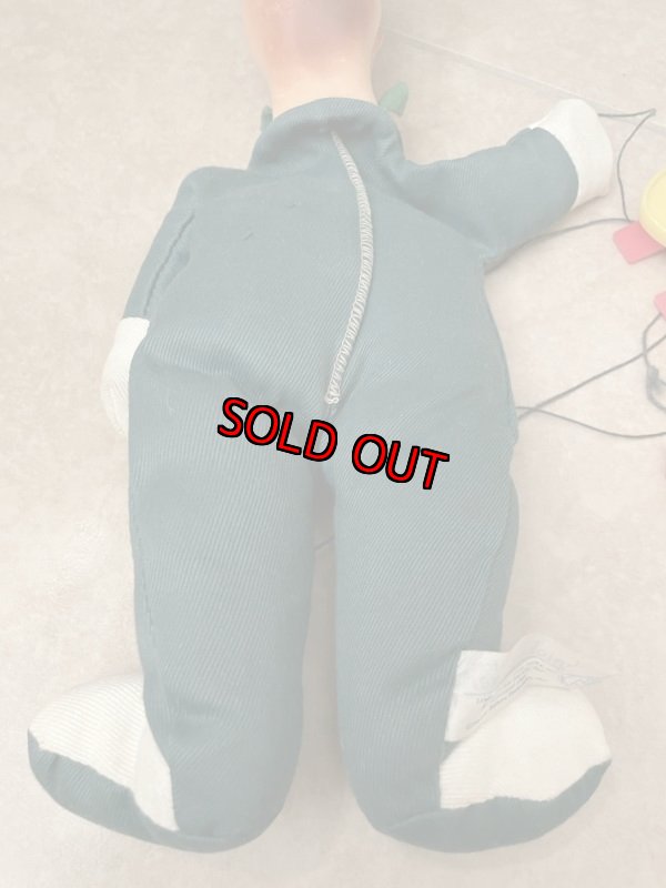 画像3: Hanna Barbera  Hucklebrry Houned knickerbocker Rubber Face Puppet 60‘s / ハックルベリーハウンド ニッカーボッカー社 マリオネット 操り人形 (3)