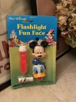 画像1: Disney Mickey Mouse & Donald Duck Flash Light 1986 / ディズニー　ミッキーマウス&ドナルドダック　フラッシュライト (1)