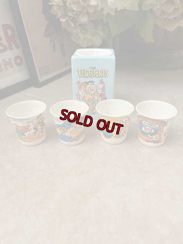 画像7: Hanna Barbera Flintstones & Jetsons Cup Dispenser With Box   1990  / フリントストーン＆ジェットソン　箱付きカップ　ディスペンサー (7)