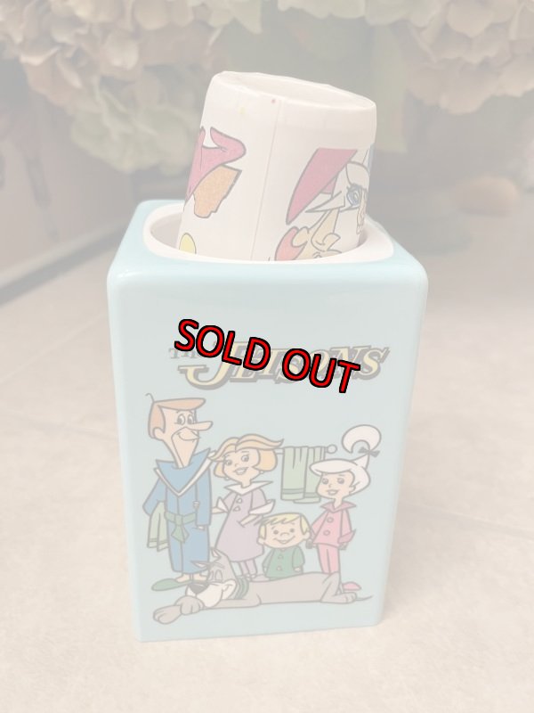 画像4: Hanna Barbera Flintstones & Jetsons Cup Dispenser With Box   1990  / フリントストーン＆ジェットソン　箱付きカップ　ディスペンサー (4)