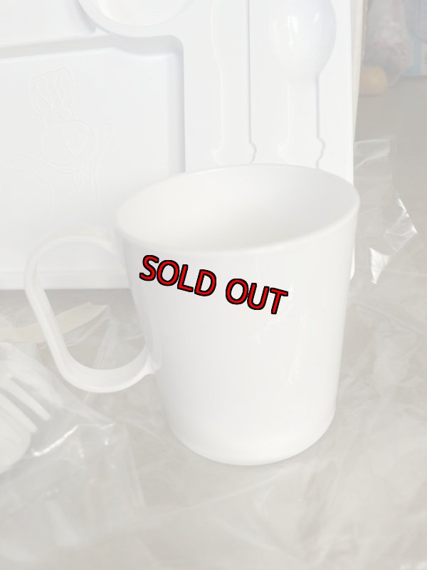 画像3: Pillsbury Dough Boy  Dinner Ware Set With Box 1991 /  フィルズベリーのドゥボーイ　プラスチック製　箱入りディナーウェア　セット (3)