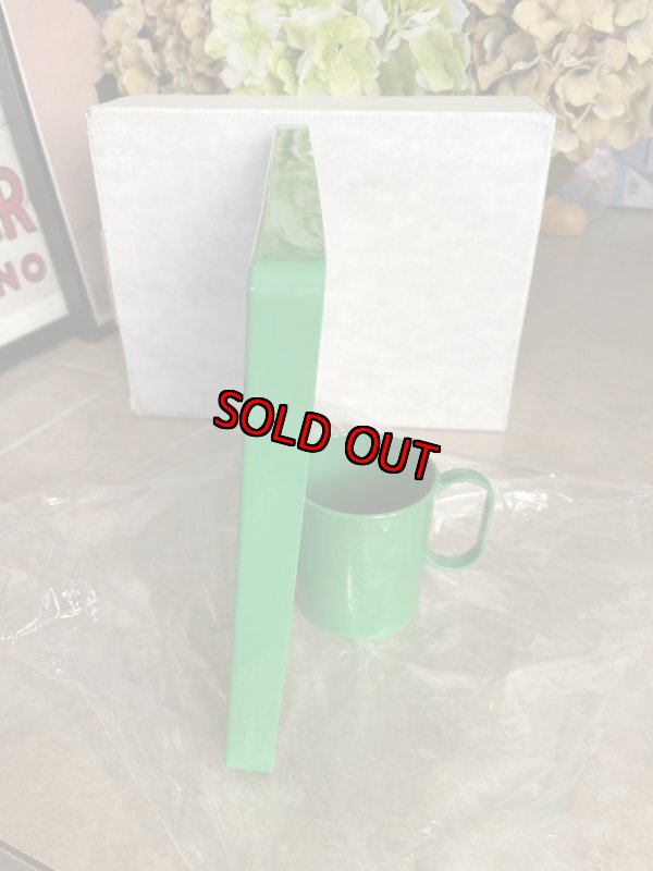 画像4: Green Giant little sprout  Dinner Ware Set With Box 1991 /  グリーンジャイアント　リトルスプラウト　プラスチック製　箱入りディナーウェア　セット (4)