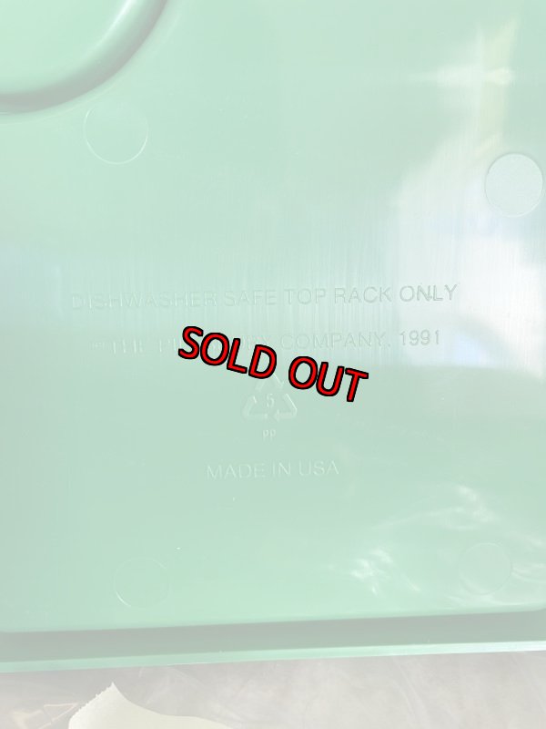 画像5: Green Giant little sprout  Dinner Ware Set With Box 1991 /  グリーンジャイアント　リトルスプラウト　プラスチック製　箱入りディナーウェア　セット (5)