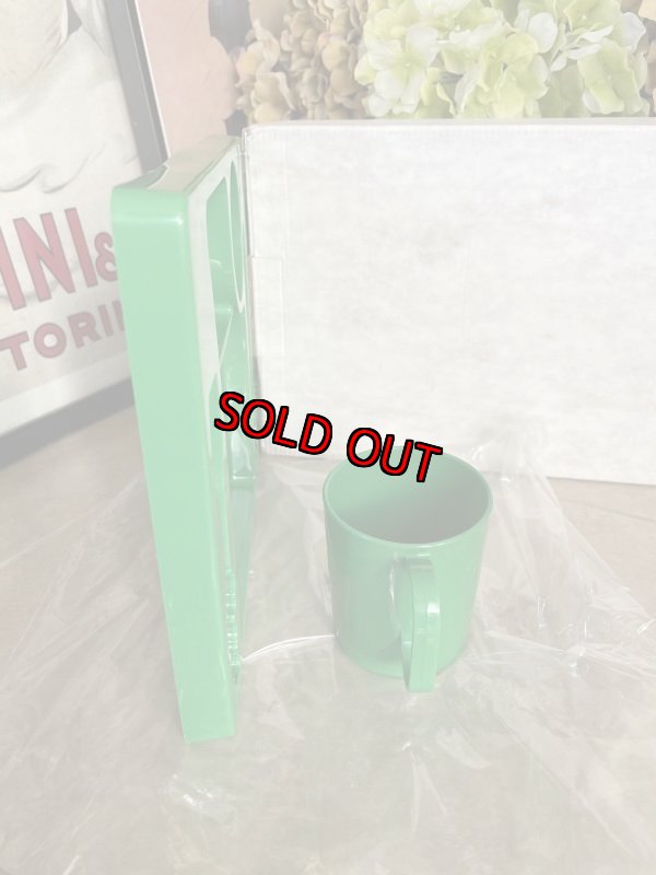 画像6: Green Giant little sprout  Dinner Ware Set With Box 1991 /  グリーンジャイアント　リトルスプラウト　プラスチック製　箱入りディナーウェア　セット (6)