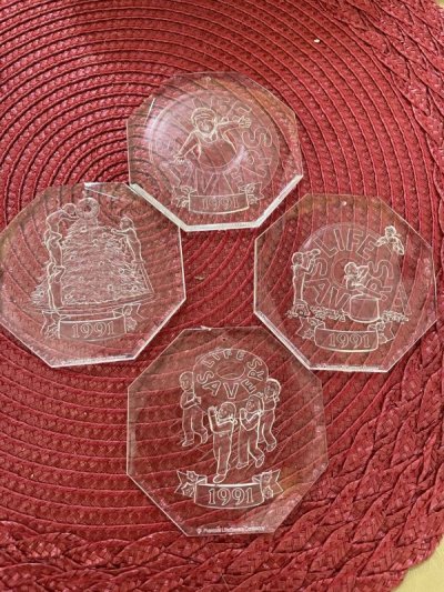 画像2: Life Savers Plastic  Ornament Set Of 4  / ライフセーバーのプラスチック製オーナメント　4個セット