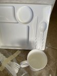 画像4: Pillsbury Dough Boy  Dinner Ware Set With Box 1991 /  フィルズベリーのドゥボーイ　プラスチック製　箱入りディナーウェア　セット (4)
