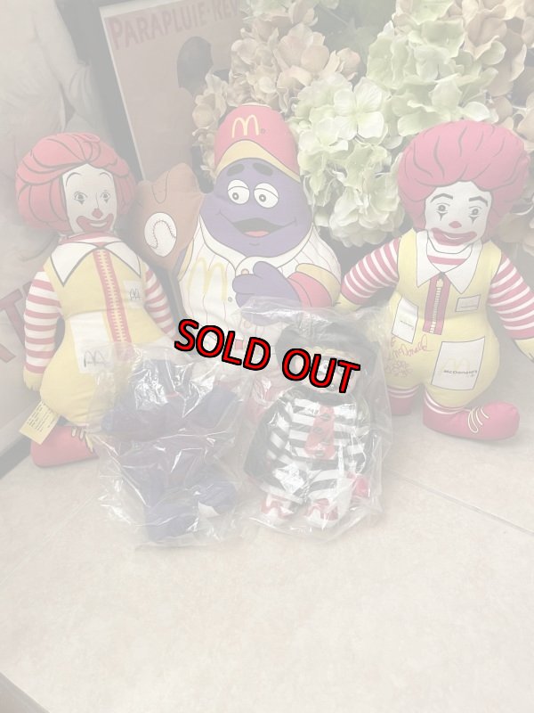画像9: McDonald’s Ronald Pillow Doll  / マクドナルドのロナルド、ピロードール (9)