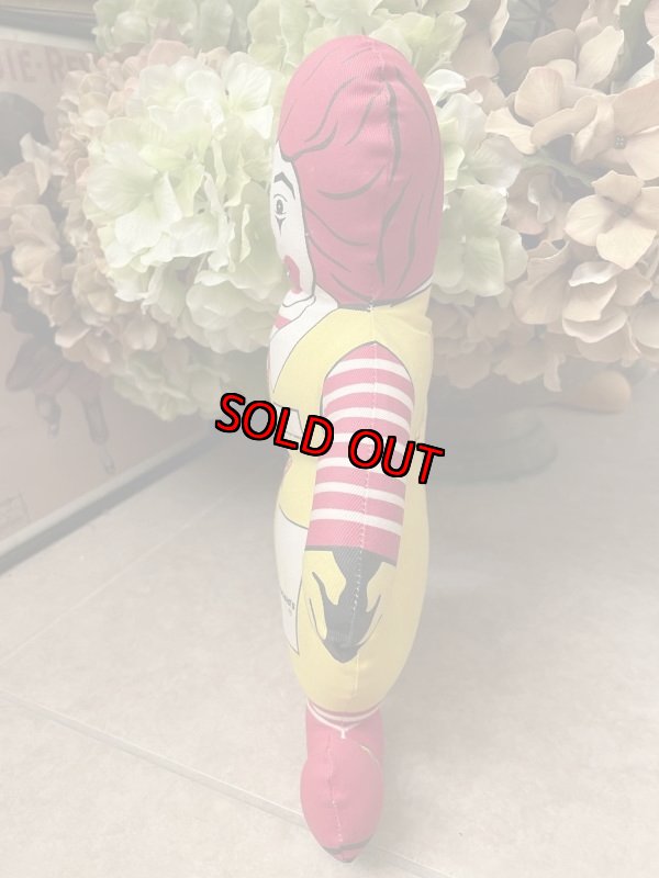 画像2: McDonald’s Ronald Pillow Doll Love 1984/  マクドナルドのロナルド　ピロードール ラブ♪ (2)