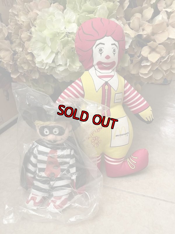 画像6: McDonald’s Hamberglar Bean Doll  with Bag 1996 / マクドナルドのハンバーグラー　袋入りビーンズドール (6)
