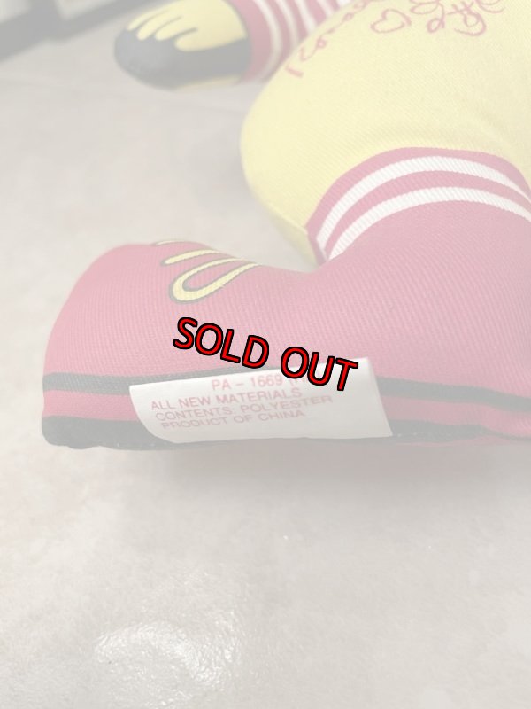 画像6: McDonald’s Ronald Pillow Doll Love 1984/  マクドナルドのロナルド　ピロードール ラブ♪ (6)