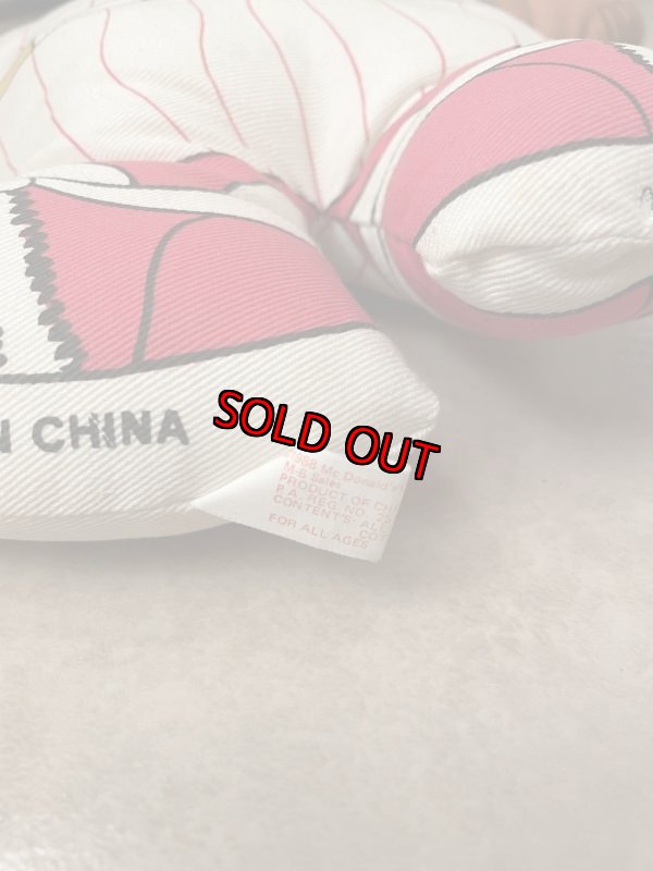 画像7: McDonald’s Grimace Baseball Pillow Doll  1988  / マクドナルドの野球グリマス、ピロードール　80‘s (7)