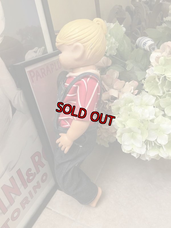 画像2: Dennis the Menace Rubber doll 50‘s /  わんぱくデニス　ラバーフェイス　ドール　 (2)