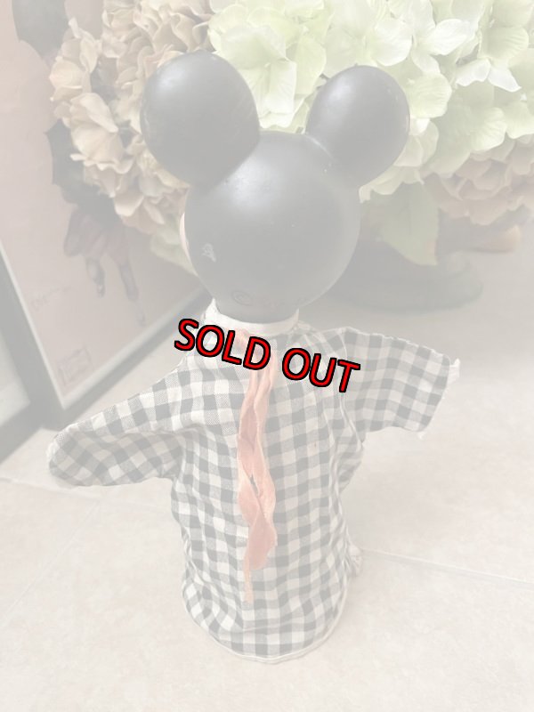 画像3: Disney Mickey Mouse   Rubber Face hand puppet / ディズニー　ミッキーマウス　ラバーフェイス　ハンドパペット　 (3)