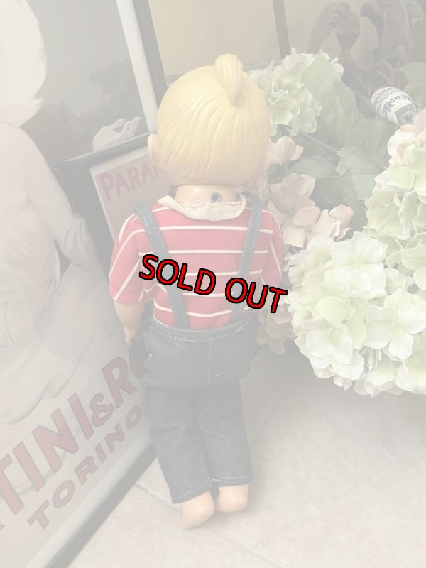 画像3: Dennis the Menace Rubber doll 50‘s /  わんぱくデニス　ラバーフェイス　ドール　 (3)