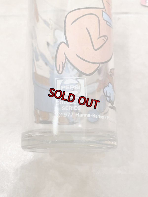画像7: Hanna Barbera Yogi Bear & Huckleberry Hound Pepsi Glass 1977 / レア！！ ハンナ・バーベラのヨギベア & ハックルベリーハウンド　ペプシ グラス (7)