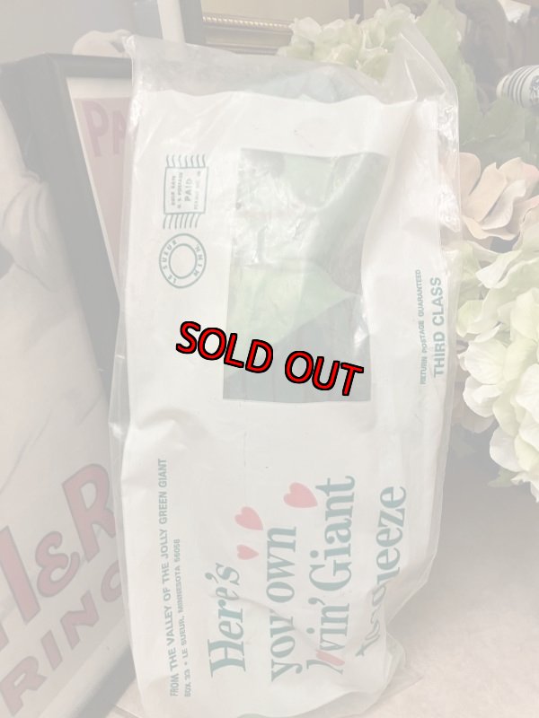 画像1: Green Giant little Pillow Doll With Bag /  グリーンジャイアント　袋入りピロードール (1)