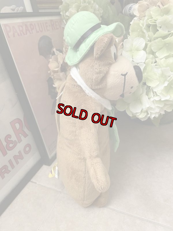 画像4: Hanna Barbera Yogi Bear  Plush Doll /ハンナバーベラ　ヨギベア　ぬいぐるみ　40cm (4)