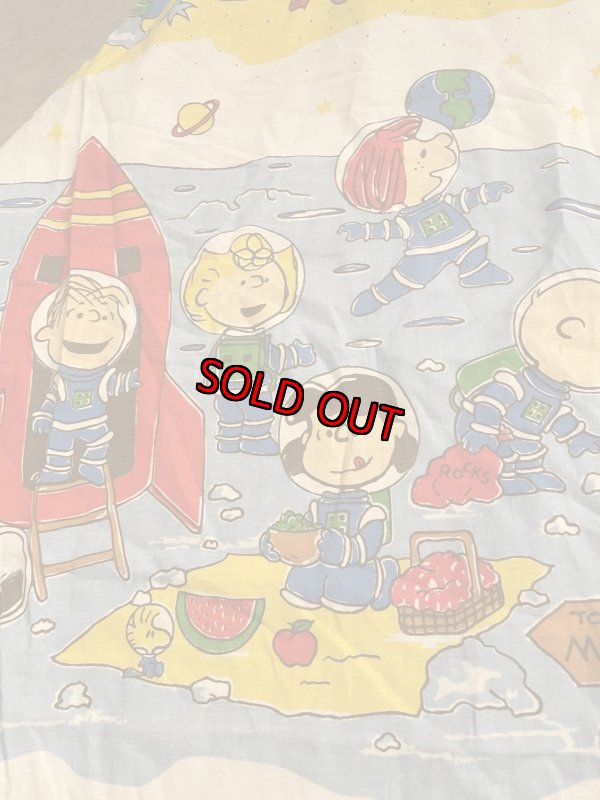 画像3:  Soopy fabric Western Box Sheet / スヌーピー ボックスシーツ 生地 ウエスターン (3)