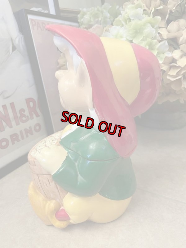 画像2: Keebler Elf Ernie  Ceramic Cookie Jar  1989 / キーブラー　エルフ　アーニー　陶器製　クッキージャー (2)