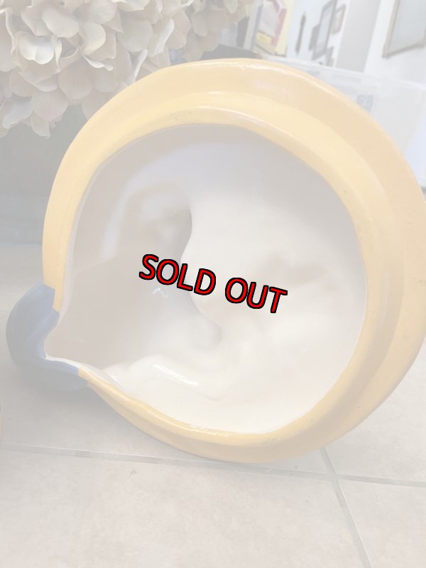 画像10: Disney Mickey Mouse With Drum California Originals Ceramic Cookie Jar  1977  / ディズニーのミッキーマウスとドラム　陶器製　クッキージャー　 (10)