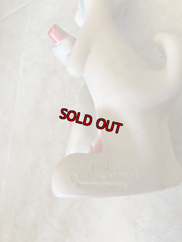 画像6: Huckleberry Hound  Fire Fighter Dell Vinyl Rubber Doll  / ハックルベリーハウンド ハンナバーベラ 消防士 デル社 ソフビドール60年代 (6)